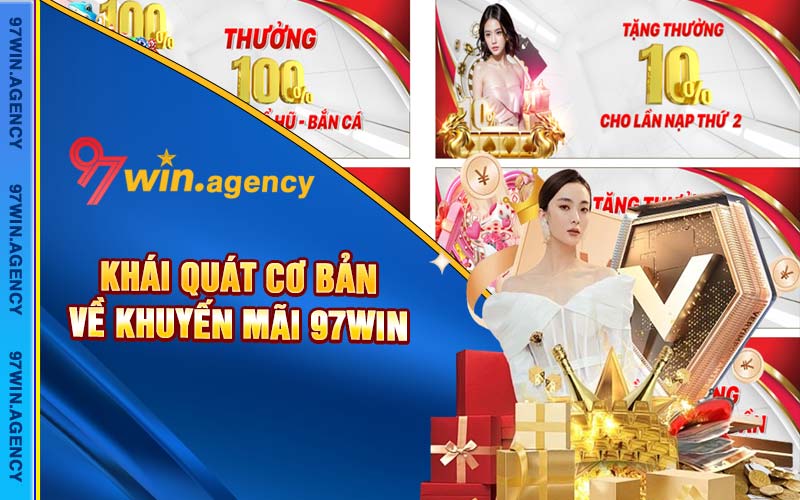 Khái quát cơ bản về khuyến mãi 97win 